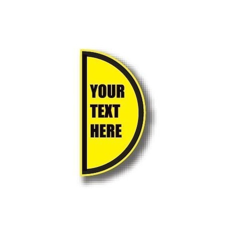 Ergomat 17in x 30in HALF SIGNS - Your Text Here / Custom Left DSV-SIGN 510 #0634LEFT -UEN